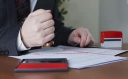 Tampon d'entreprise